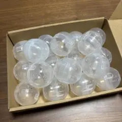 ガチャガチャ 空カプセル ノンセパレート 約4.5cm 18個セット