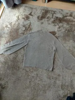 バルーン袖 ニット