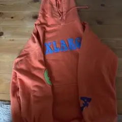 XLARGE オレンジ パーカー M