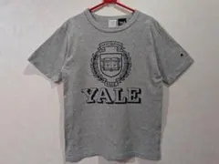 Champion 　T1011　Tシャツ　YALE　USA製　グレー
