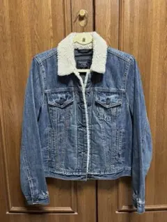 Abercrombie & Fitch ボア デニムジャケット Mサイズ