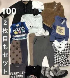 新品未使用　含む　男の子　100 まとめ売り　スノーブーツ　アウター　ズボン