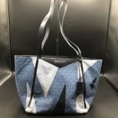 マイケルコース トートバッグ ハンドバッグ ショルダーバッグ ブルーのサムネイル