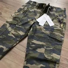 新品【29inch】GUESS ゲス ズボン 迷彩　カーゴパンツ　スリム