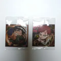 NARUTO疾風伝　忍界シールウエハースVol.2　我愛羅＆マイト・ガイ