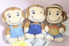 おさるのジョージ マスコット オーバーオール全3種類