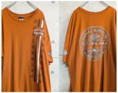 HARLEY DAVIDSON オレンジ Tシャツ 3XL USA製
