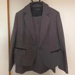 Three Clochette チェック柄ジャケット 17