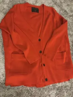 MICA & DEAL オレンジ カーディガン