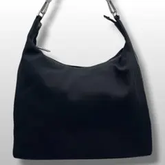 AWL12 サルヴァトーレフェラガモ ブラックファブリック ワンショルダー 