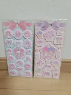 サンリオ マイメロディ・リトルツインスターズ シールセット 新品未開封