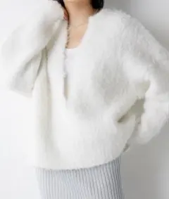 ☆新品タグ付き☆ ウィムガゼット ニットVプルオーバー