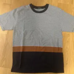 COMME CA ISM ストライプ Tシャツ Mサイズ
