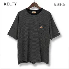 KELTY ボーダー ポケットTシャツ Lサイズのサムネイル