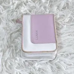 ピンク ホワイト ポーチ