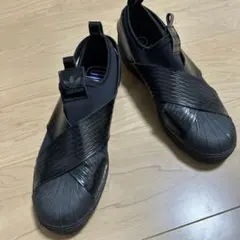 極美品✨廃盤★adidas Original スーパースター スリッポン 24 極美品☆adidas SUPERSTAR SLIP-ON スリッポン 廃盤モデル