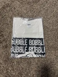 【レア】新品未使用 TAITO バブルボブル Tシャツ ホワイト/ブラックのサムネイル