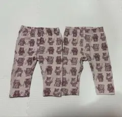 【美品】2着まとめうり GAP×スターウォーズ ベビーレギンスパンツ