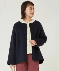 定価¥29700 ハミルトンリバーショートコート グリーンレーベルリラクシング