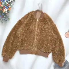 《アースミュージック》 ボアジャケット フリース リバーシブル ナイロンジャケ