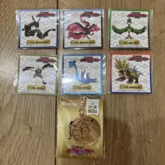名鉄　ポケモン　メガスタンプラリー2025 ステッカー　メダルキーホルダー