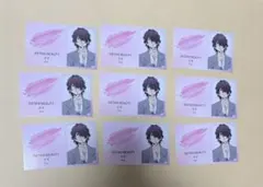 文豪ストレイドッグス 文スト 特典 i伊勢丹 名刺風カードポオ ⑼枚セット