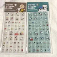 【新品】スヌーピー タイルみたいなシール ドロップブロックシール　SNOOPY
