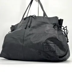 美品✨】カルロスファロチ トートバッグ 肩掛け レザー 2室 A4 大容量 