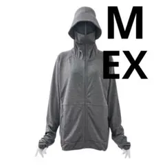 EX 新品　クールuvサンシェードパーカーex ワークマン M ダークグレー