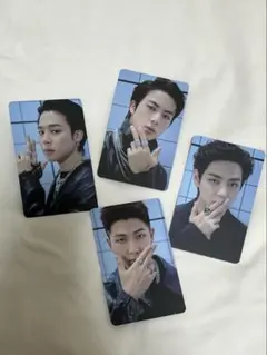 BTS K-POP アイドル 写真カード 4枚セット