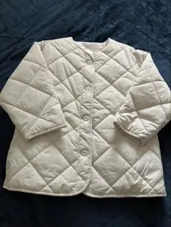 送料無料　ファーベスト付キルティングコート　新品未使用　大幅値下げ