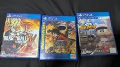 PS4 ゲームソフト 3本セット