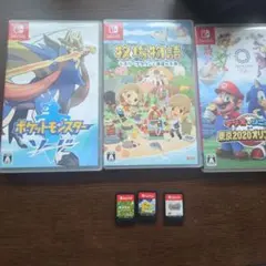 ポケットモンスター ソード 他3本セット