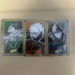ヒーローアカデミア 箱押しクリアカードコレクション