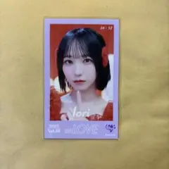 野口衣織 ミニフォト vol.10 とくべチュ、して 赤衣装 イコラブ