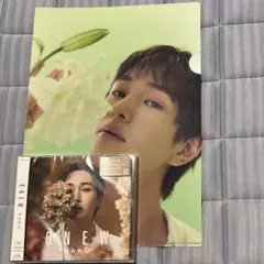 新品未開封　ONEW SAKU VOS盤＋クリアファイル　オニュ　CDアルバム