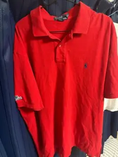 Polo by Ralph Lauren ポロシャツ XXL レッド