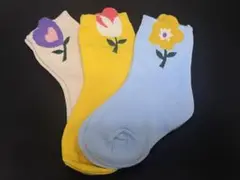 子ども用靴下 3-5Y 3足セット