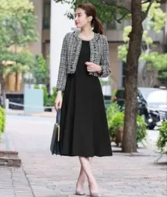 ツイードジャケット＆ワンピース