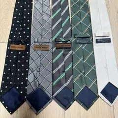 BRICK HOUSE ネクタイ 5本セット まとめ売り ビジネス 訳あり