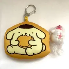 新品　サンリオ ポムポムプリン キーホルダー 2個セット