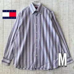 トミーヒルフィガー TOMMY HILFIGER ストライプシャツ Mサイズ