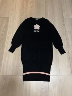 【値下げ】MARY QUANT 長袖ワンピース M