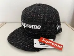 Supreme キャップ 黒 7 3/8 2025年最新】supreme new era 7 3/8の人気アイテム - メルカリ