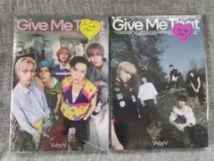 WayV GiveMeThat 新品未開封 photobook ver.セット