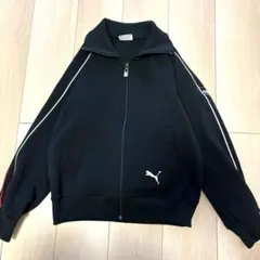 80sヴィンテージPUMA トラックジャケット ブラックS2094番のサムネイル