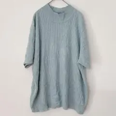 ヴィンテージ VILLAGER SIGNATURE ケーブル編み ニットTシャツ
