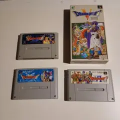 ドラゴンクエスト4本セット　ス－パファミコン