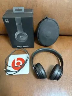 Beats solo pro ワイヤレスヘッドホン ブラック 本体ケース付き - メルカリ