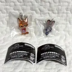 【匿名配送】ズートピア2 めじるしアクセサリー ニック ジュディA 2個セット
